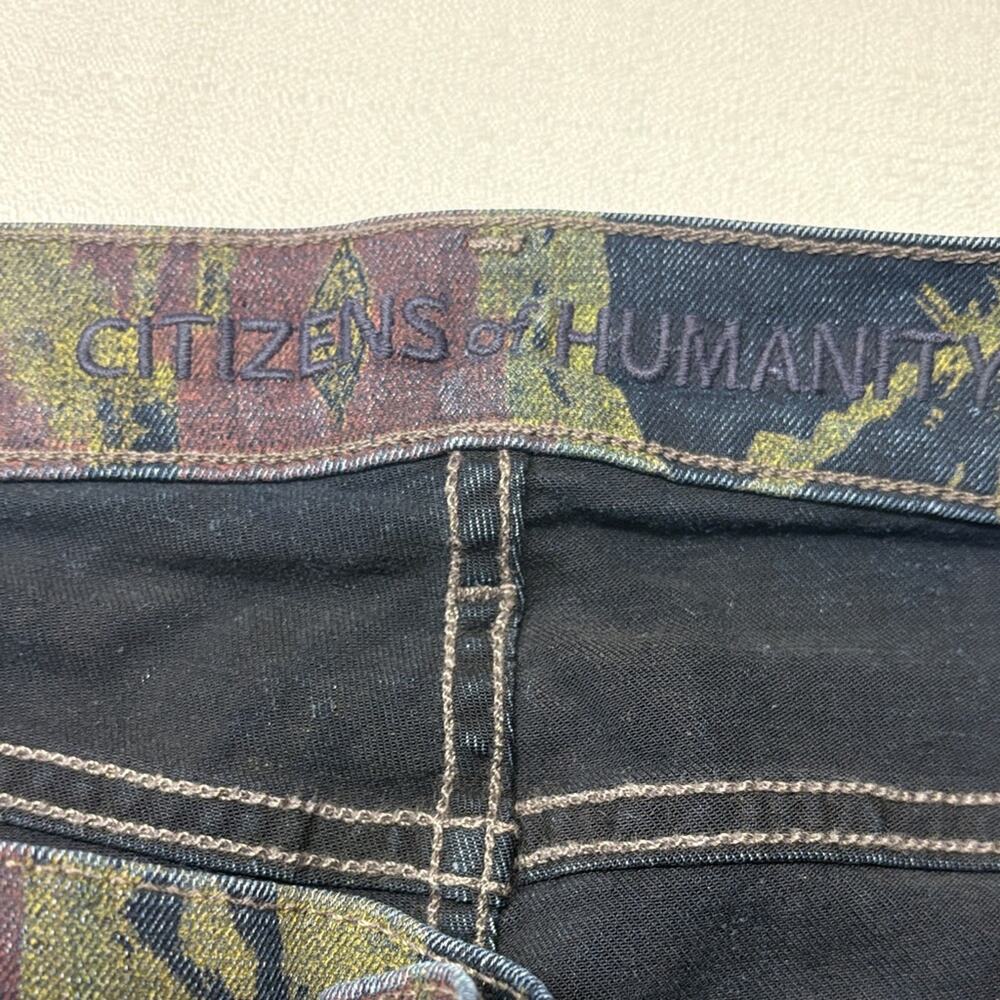 Citizens of Humanity Avedon Tribal Print Skinny Jeans Size 28 - Picture 9 of 9